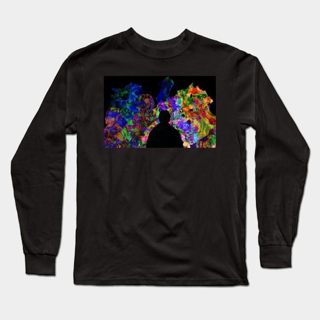 Wallflower Long Sleeve T-Shirt by SkitzMJones